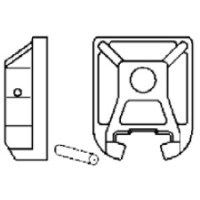 Запасная часть. зажимной кулачок для TAN Bessey 3100919