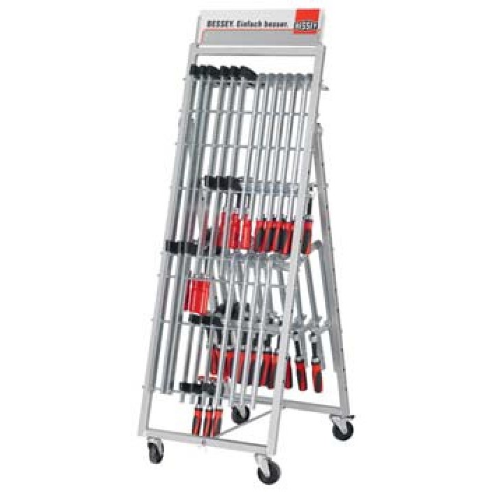 Мобильный стеллаж для струбцин ZW. с товаром Bessey ZW1-A99-2K